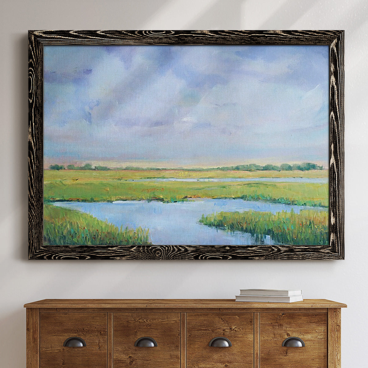 Summer Marsh I-Premium Framed Canvas - Ready to Hang