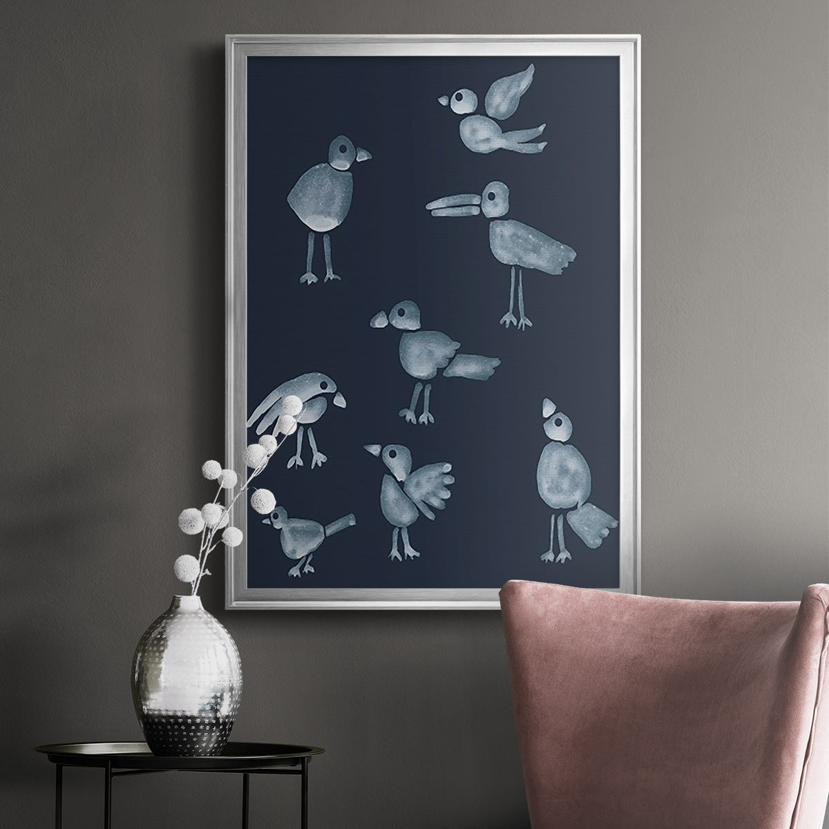 Flock I Premium Framed Print - Ready to Hang