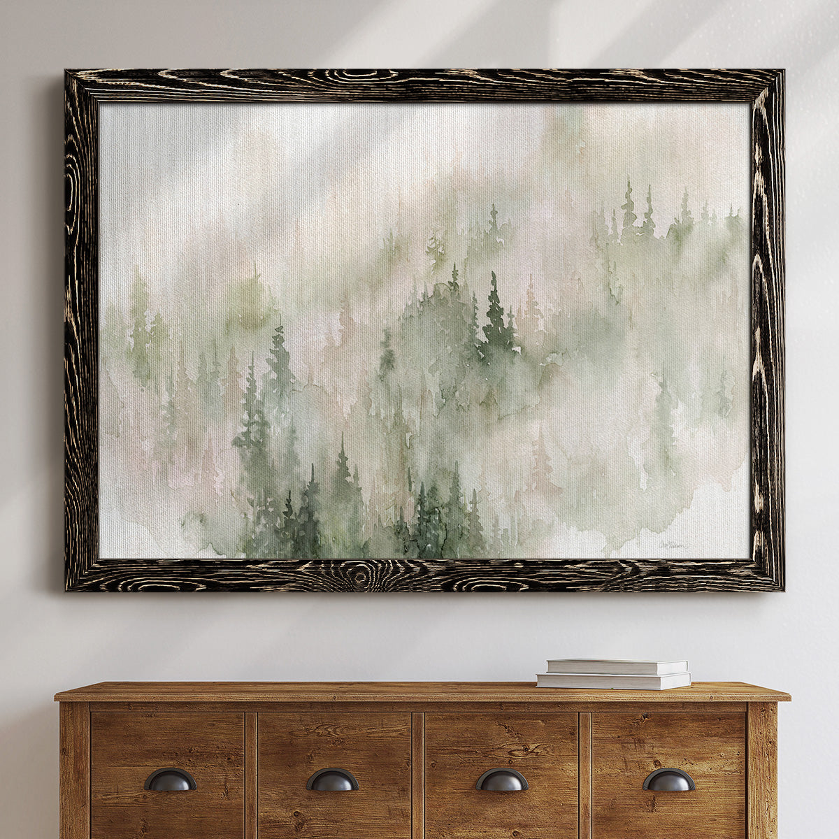 Misty Mountain Sides-Premium Framed Canvas - Ready to Hang