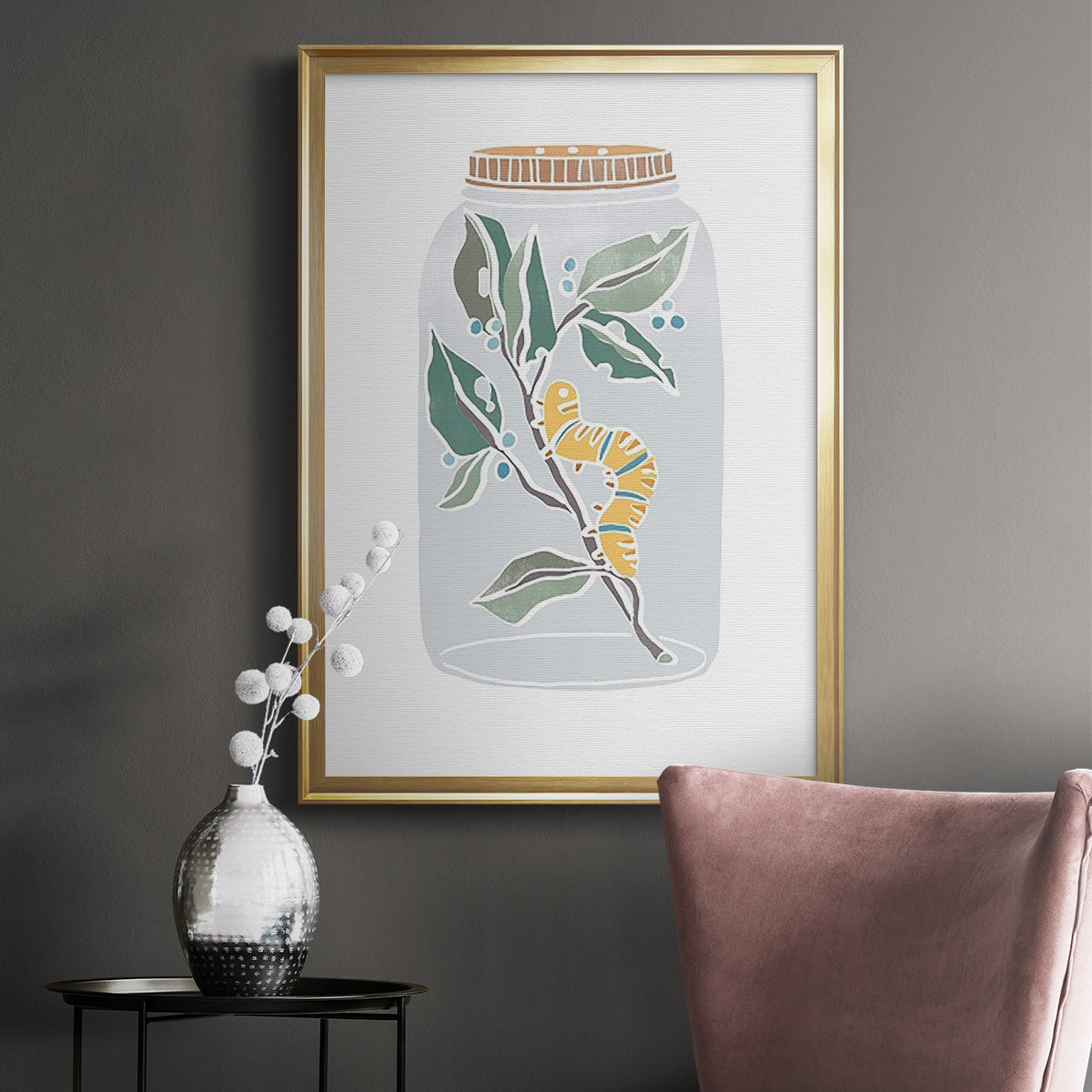 Nature Jar I Premium Framed Print - Ready to Hang