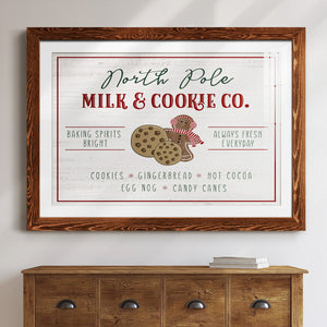 Milk and Cookie Co-Premium Framed Print - Ready to Hang