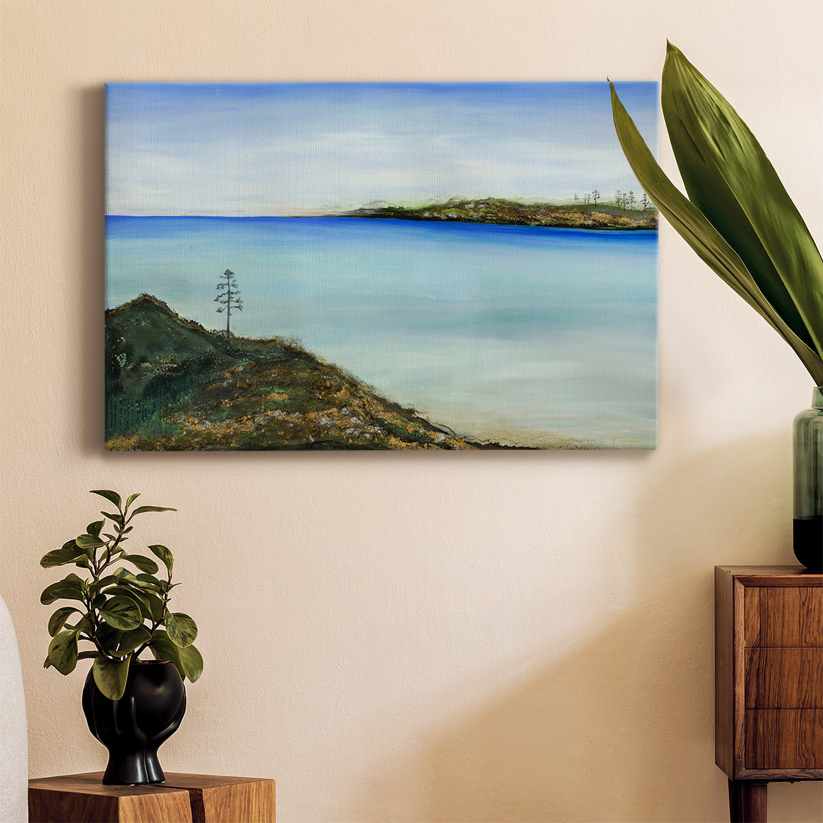 On A Clear Day Premium Gallery Wrapped Canvas - Ready to Hang