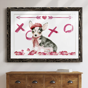 Puppy Valentine Collection A-Premium Framed Print - Ready to Hang