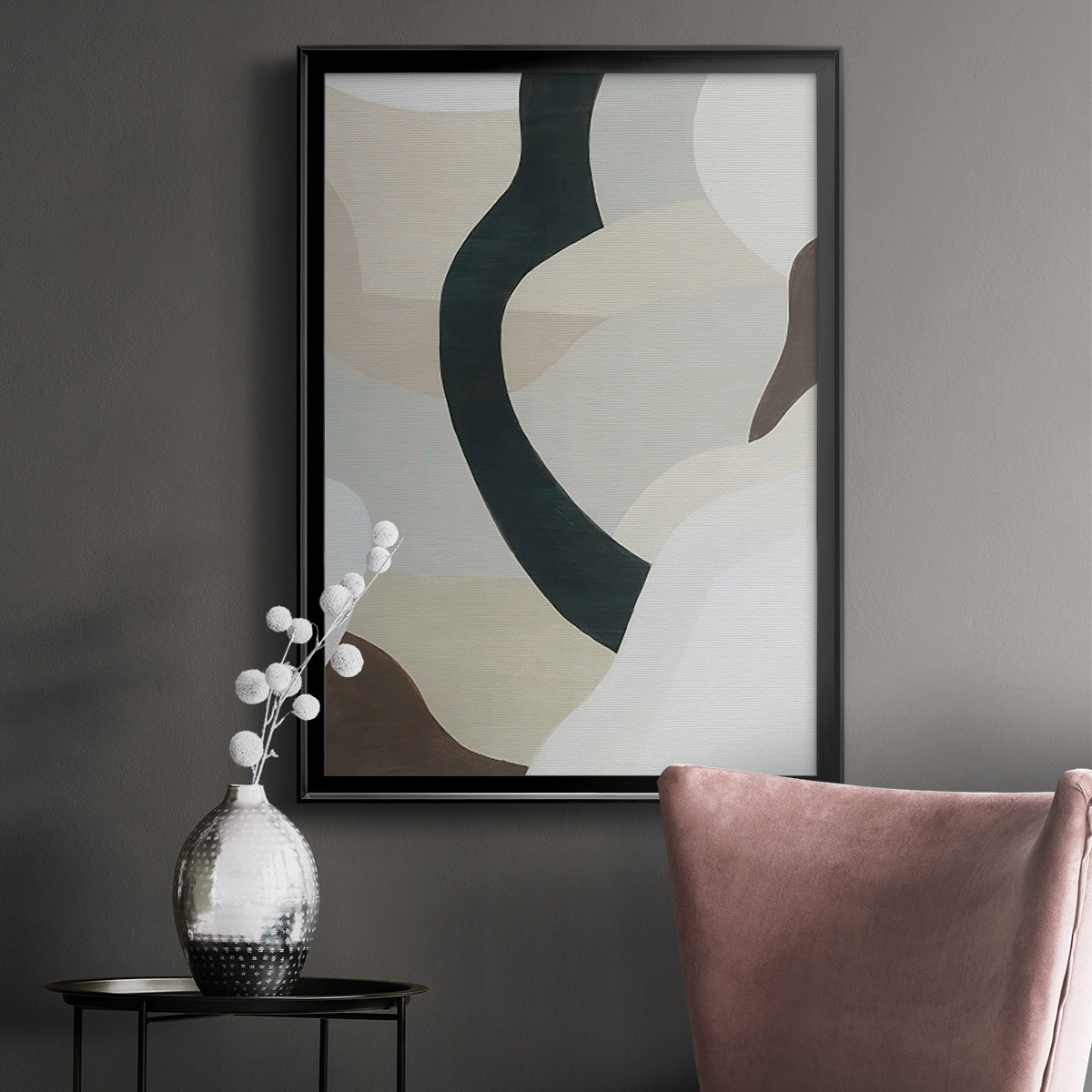 Shifting Neutrals II Premium Framed Print - Ready to Hang