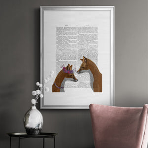 Fox Lovers Premium Framed Print - Ready to Hang