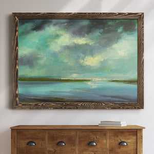 Lagoon-Premium Framed Canvas - Ready to Hang