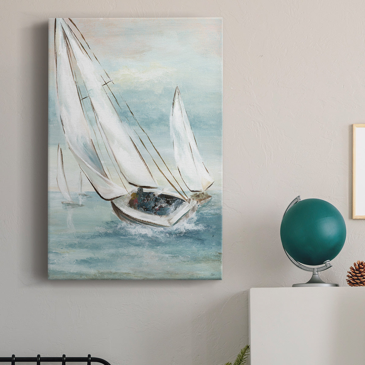 Catching Wind Premium Gallery Wrapped Canvas - Ready to Hang