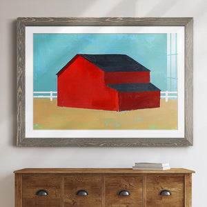 Big Red One II-Premium Framed Print - Ready to Hang