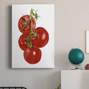 Watercolor Veggie IV Premium Gallery Wrapped Canvas - Ready to Hang