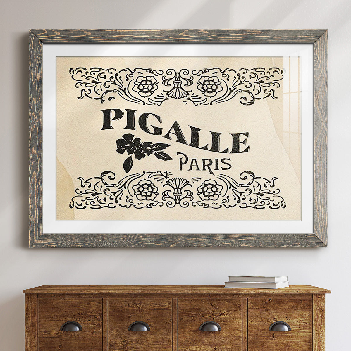 Antique French Label III-Premium Framed Print - Ready to Hang