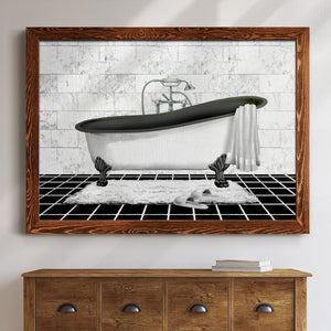 Modern Bath II-Premium Framed Canvas - Ready to Hang