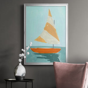 Small Sail I Premium Framed Print - Ready to Hang