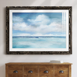 Caribbean Clouds-Premium Framed Print - Ready to Hang