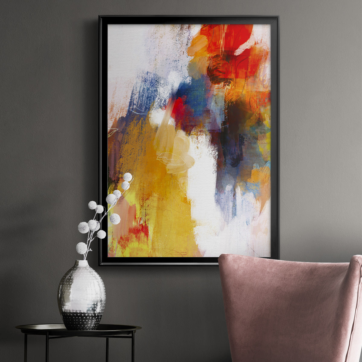 It's a Party I Premium Framed Print - Ready to Hang