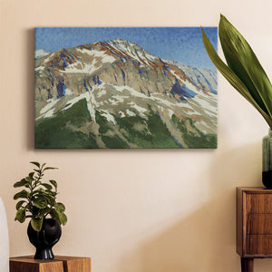 Vermillion Ascent Premium Gallery Wrapped Canvas - Ready to Hang