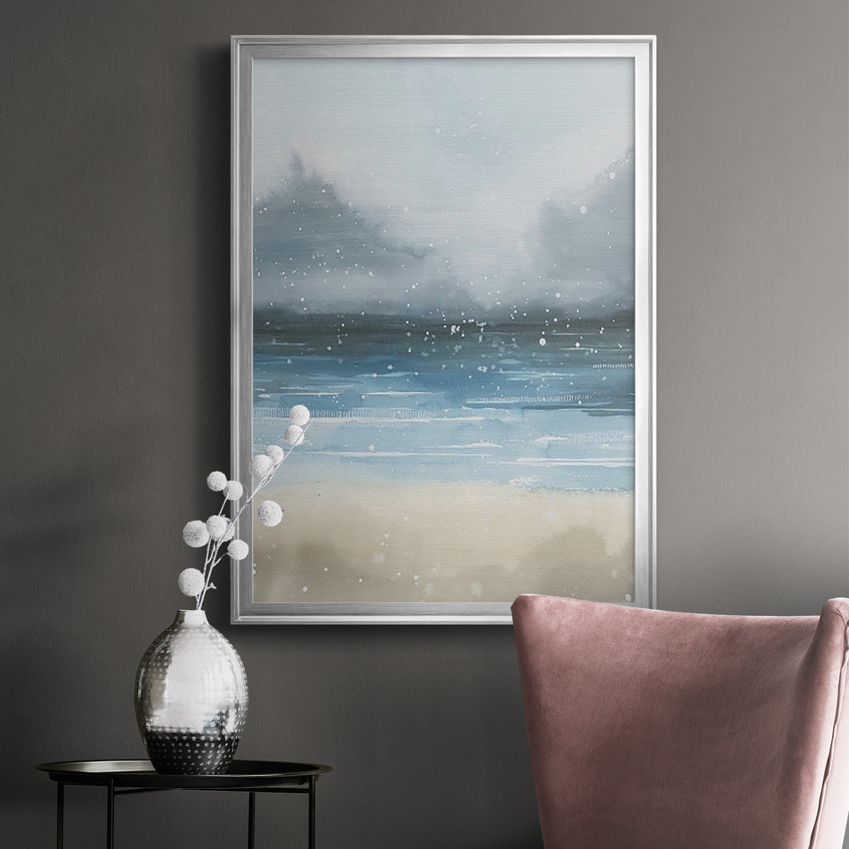 Stars and the Sea II Premium Framed Print - Ready to Hang