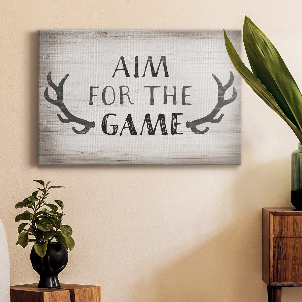 Aim Game Premium Gallery Wrapped Canvas - Ready to Hang