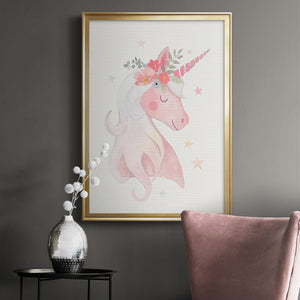 Sweet Unicorn II Premium Framed Print - Ready to Hang