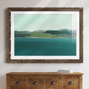 Calming Lake View I-Premium Framed Print - Ready to Hang