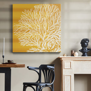 Saturated Coral I-Premium Gallery Wrapped Canvas - Ready to Hang
