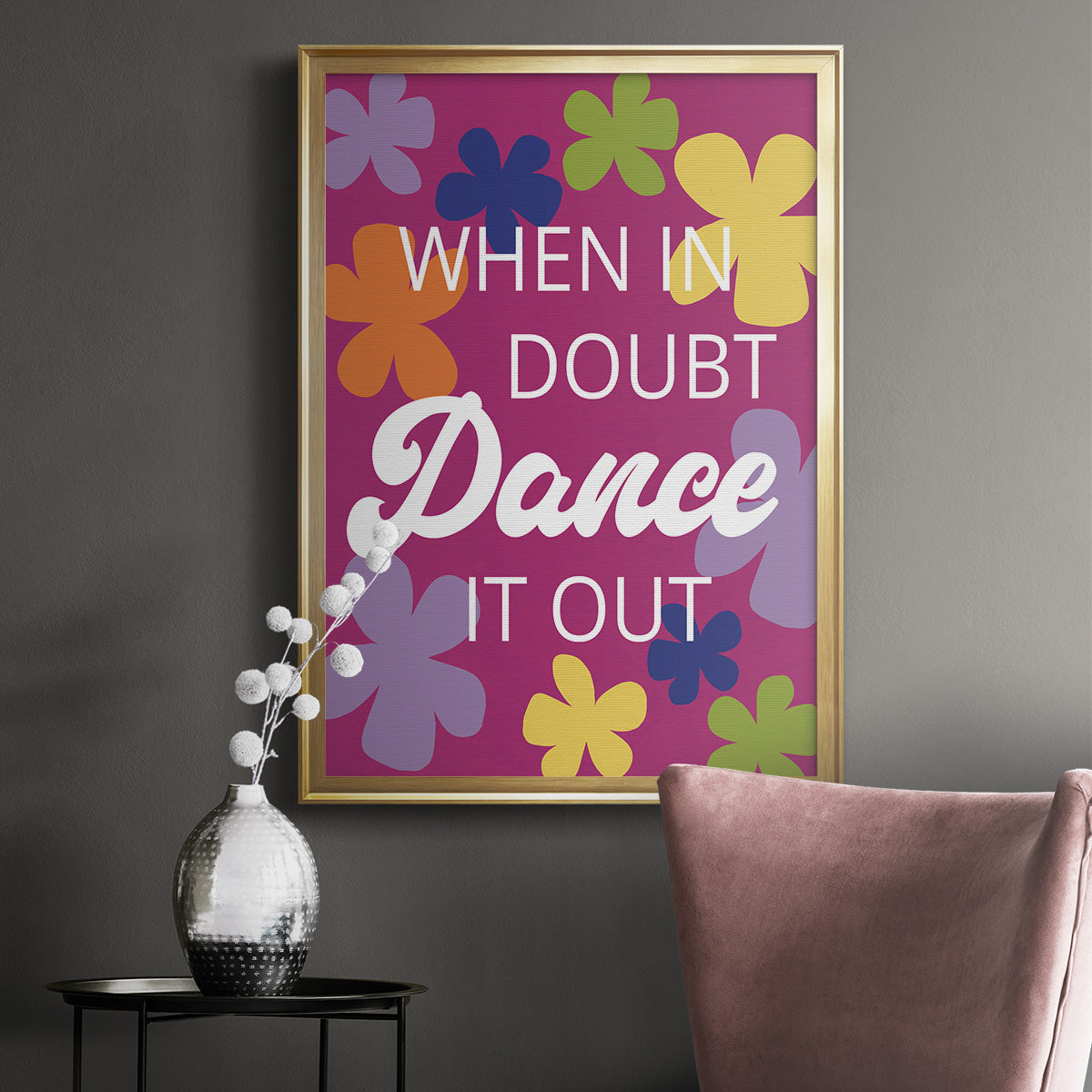 Dance It Out Premium Framed Print - Ready to Hang