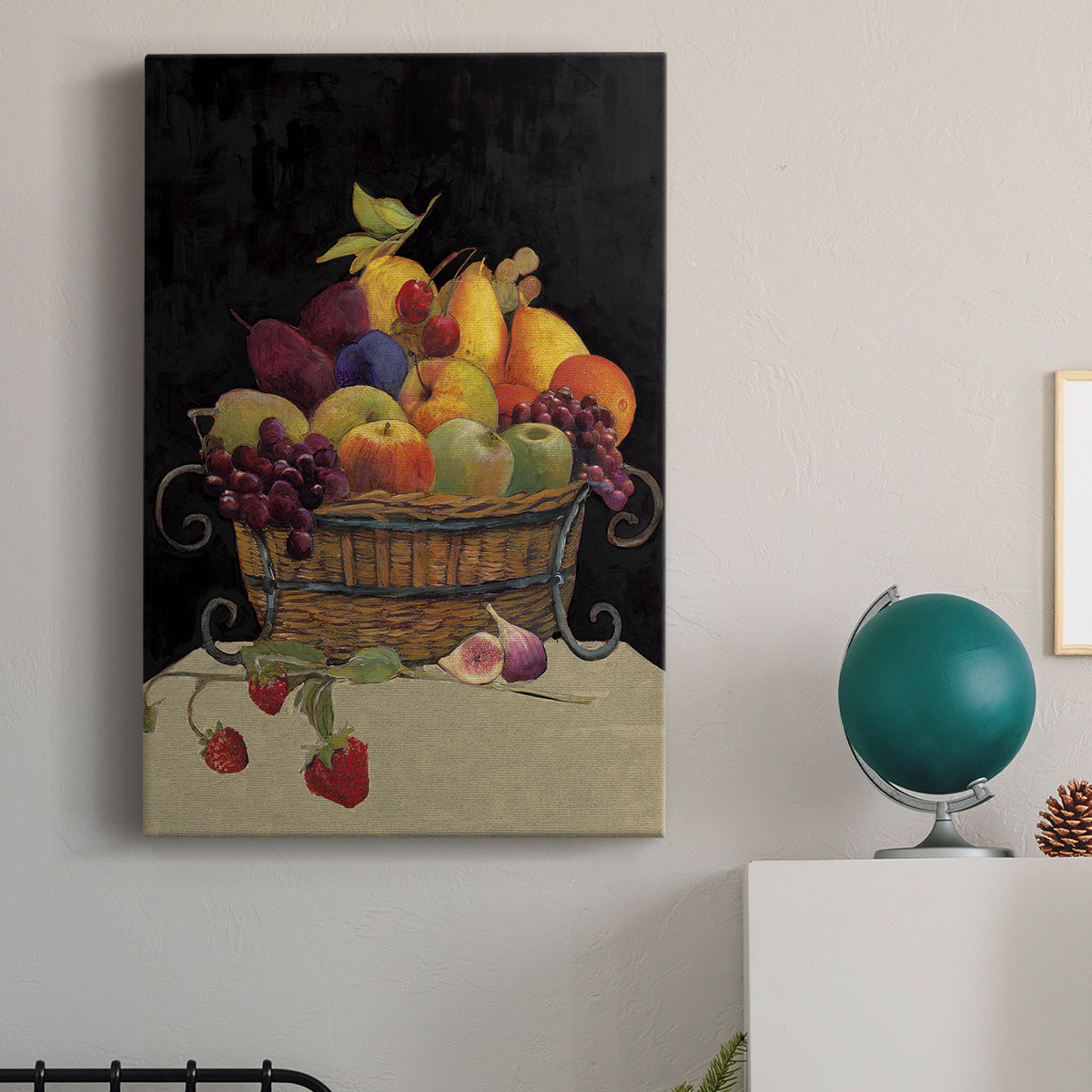 Fruit Basket I Revisit Premium Gallery Wrapped Canvas - Ready to Hang