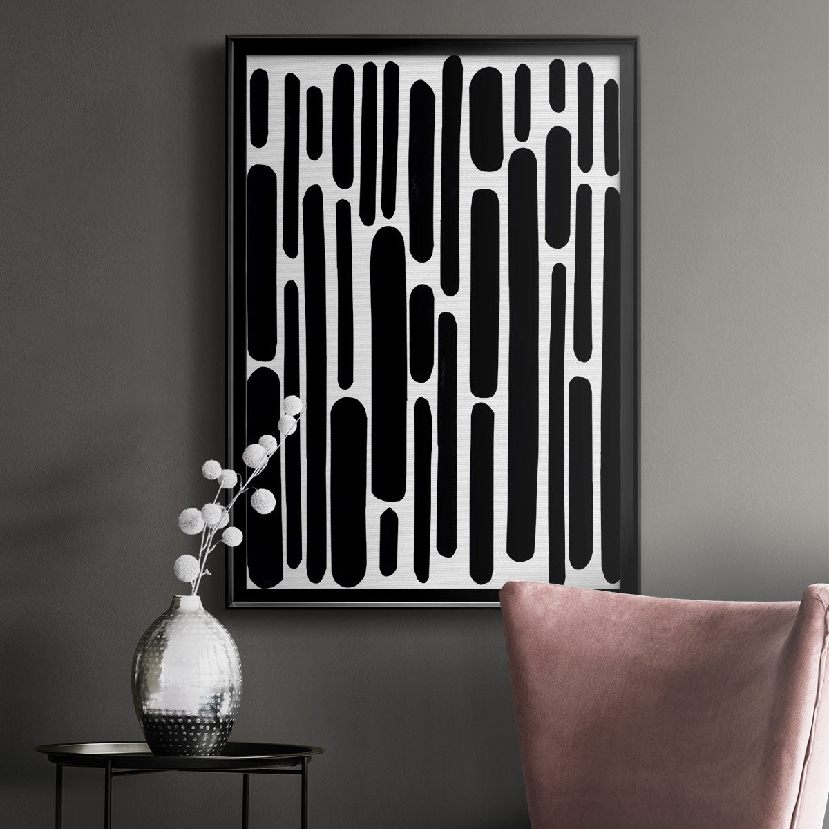 Shuffle I Premium Framed Print - Ready to Hang