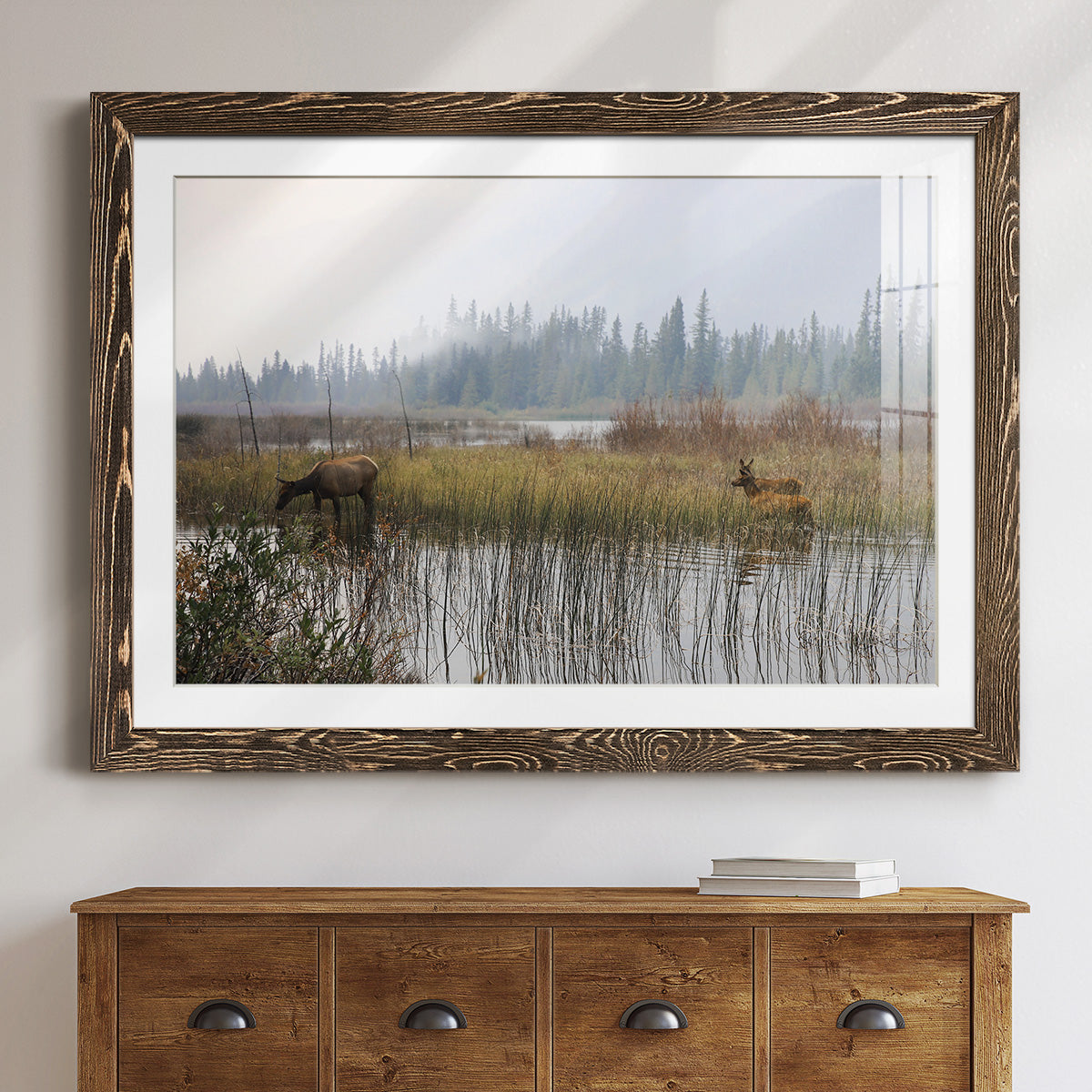 Out with the Twins-Premium Framed Print - Ready to Hang