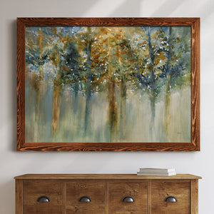 Rustic Leaves II-Premium Framed Canvas - Ready to Hang