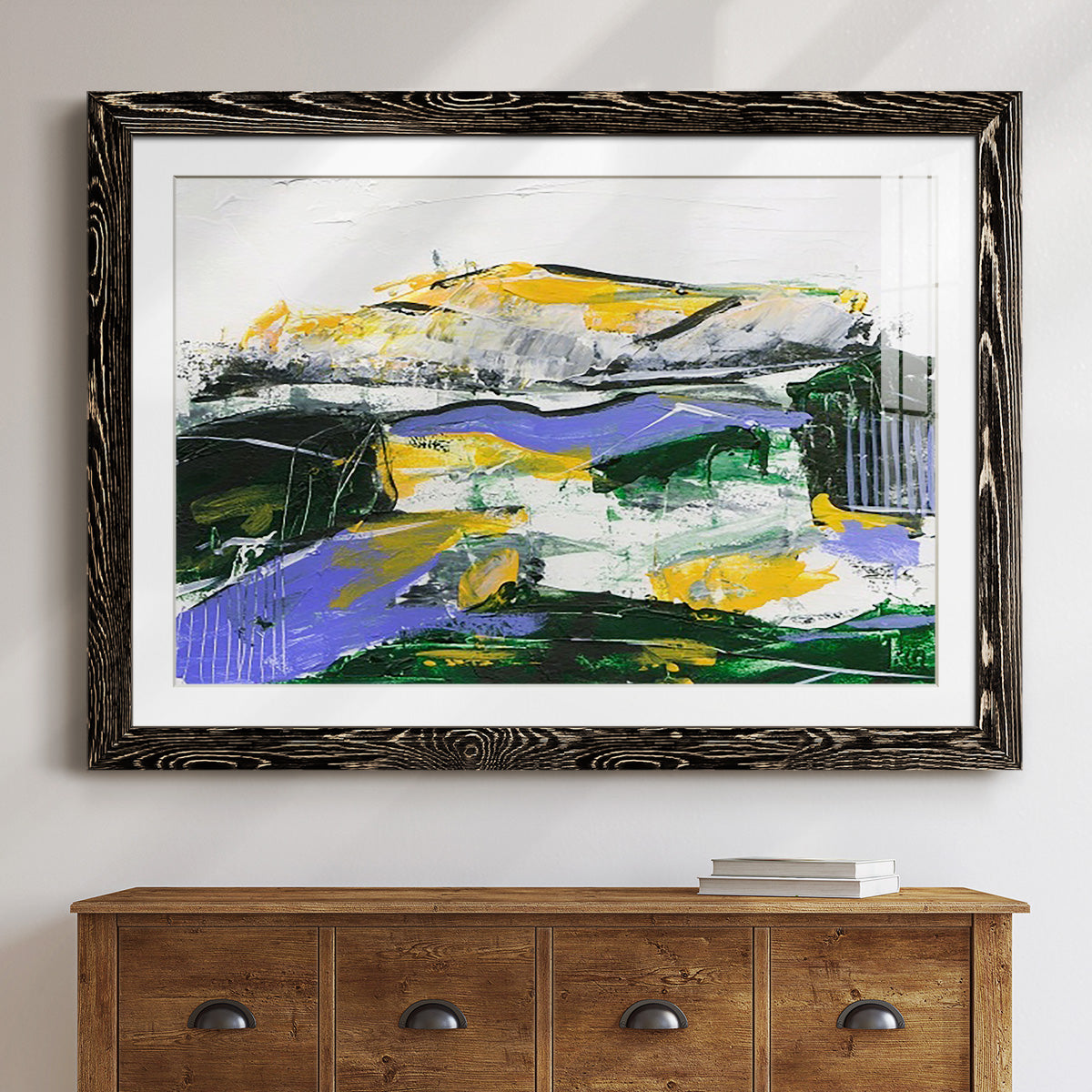 Silent Mountain I-Premium Framed Print - Ready to Hang