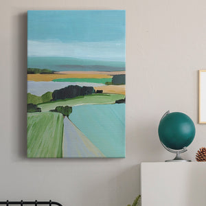 Bright Colored Countryside III Premium Gallery Wrapped Canvas - Ready to Hang