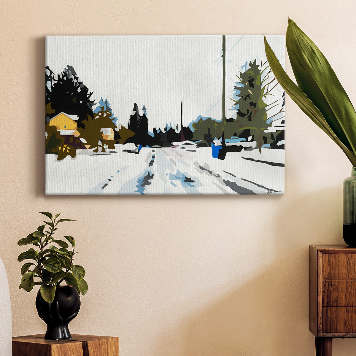 Winterhood Premium Gallery Wrapped Canvas - Ready to Hang