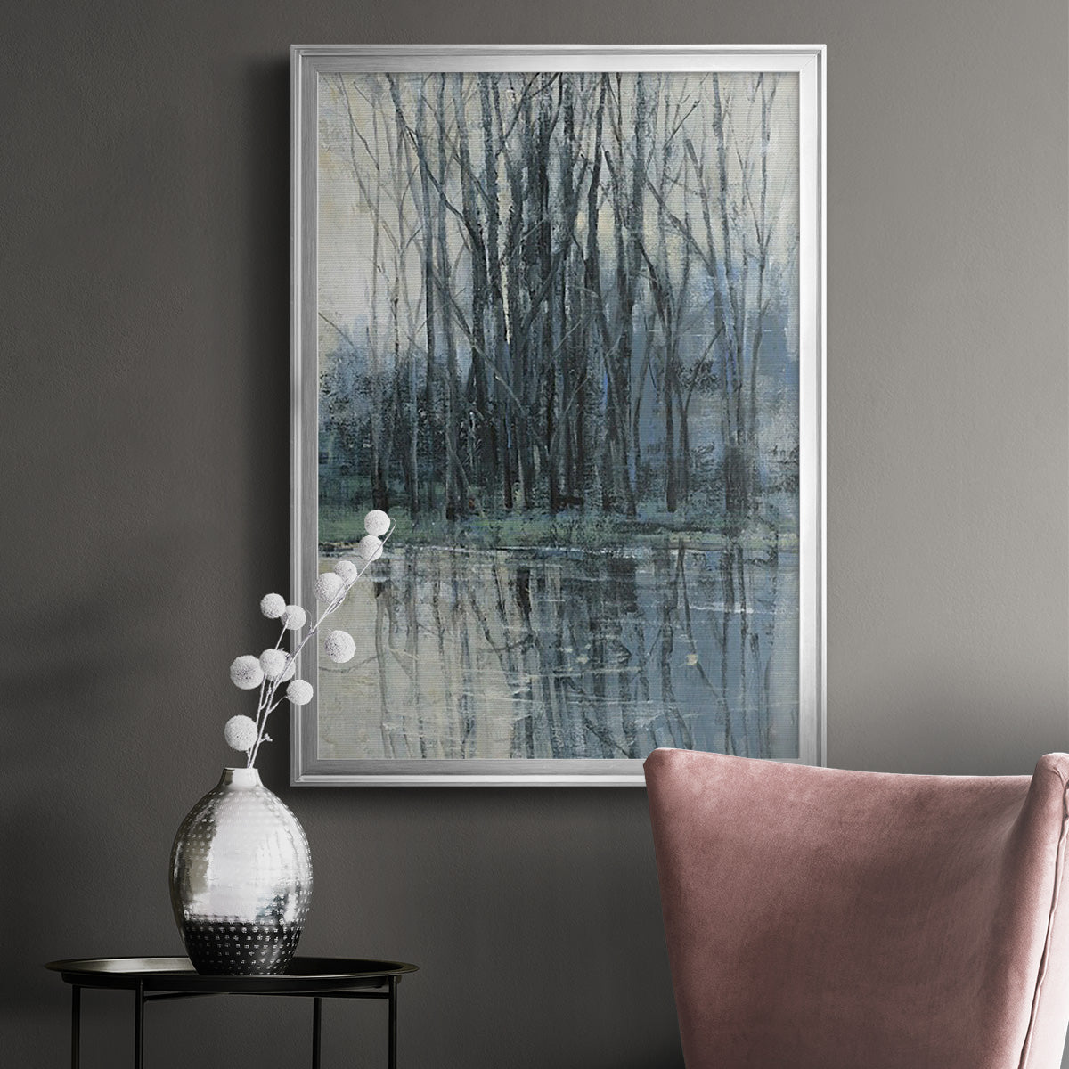 Morning Drizzle II Premium Framed Print - Ready to Hang