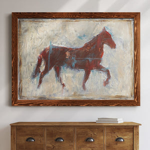 Iron Equine II-Premium Framed Canvas - Ready to Hang
