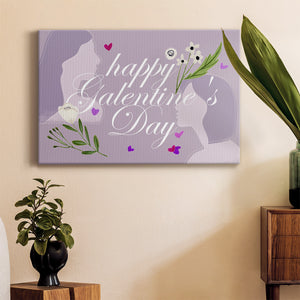 Happy Galentine's Day Collection A Premium Gallery Wrapped Canvas - Ready to Hang
