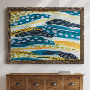 Feathery IV-Premium Framed Canvas - Ready to Hang