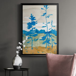 Cerulean Spruce II Premium Framed Print - Ready to Hang