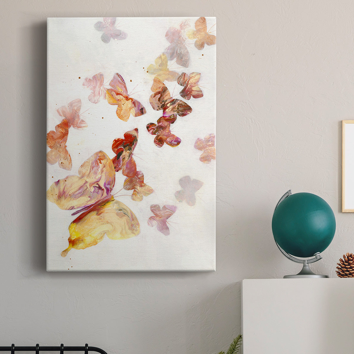 All A Flutter Premium Gallery Wrapped Canvas - Ready to Hang