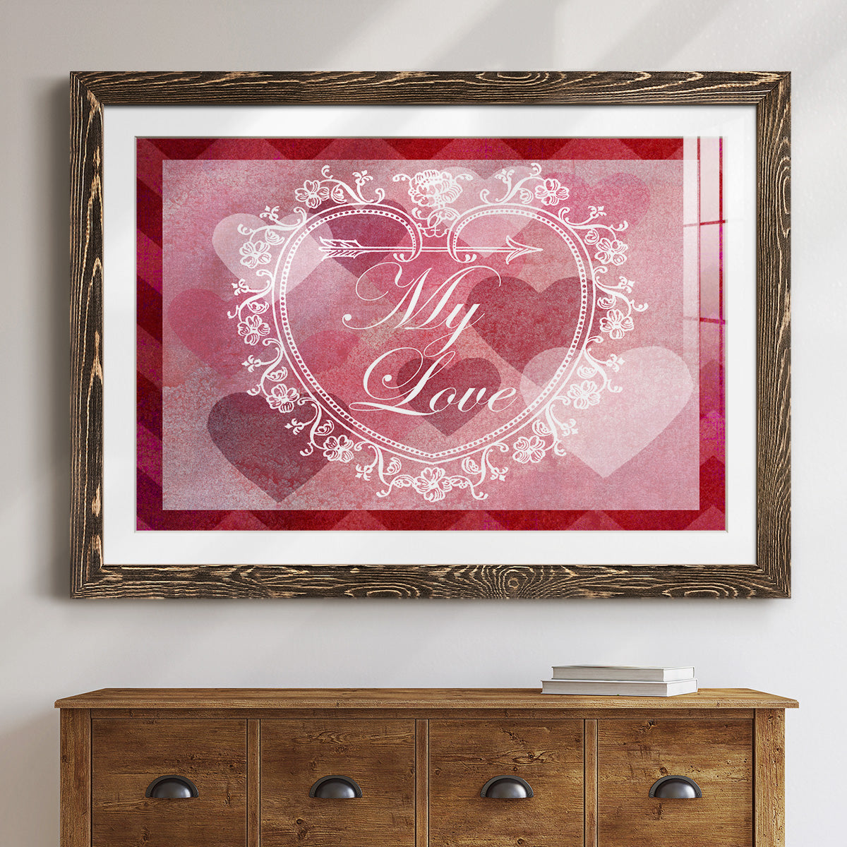 DIY Love Collection A-Premium Framed Print - Ready to Hang