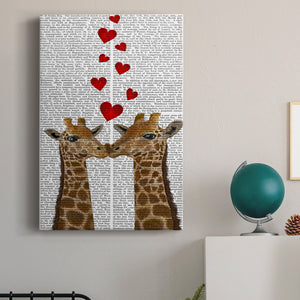 Love is in the Air Collection B Premium Gallery Wrapped Canvas - Ready to Hang