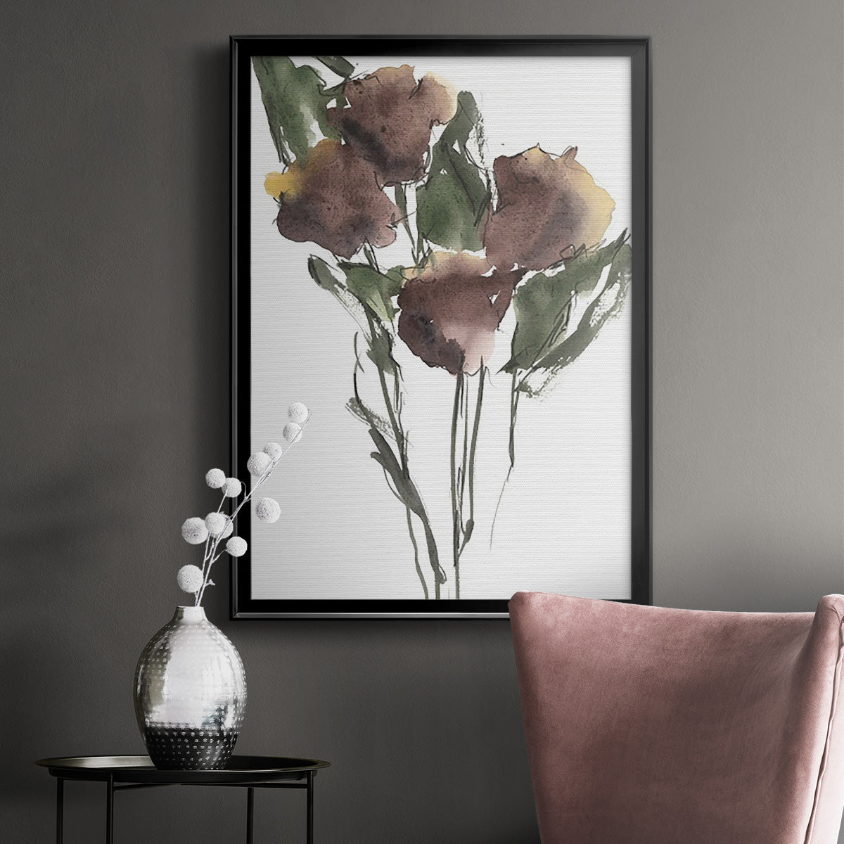 Growing Wild I Premium Framed Print - Ready to Hang