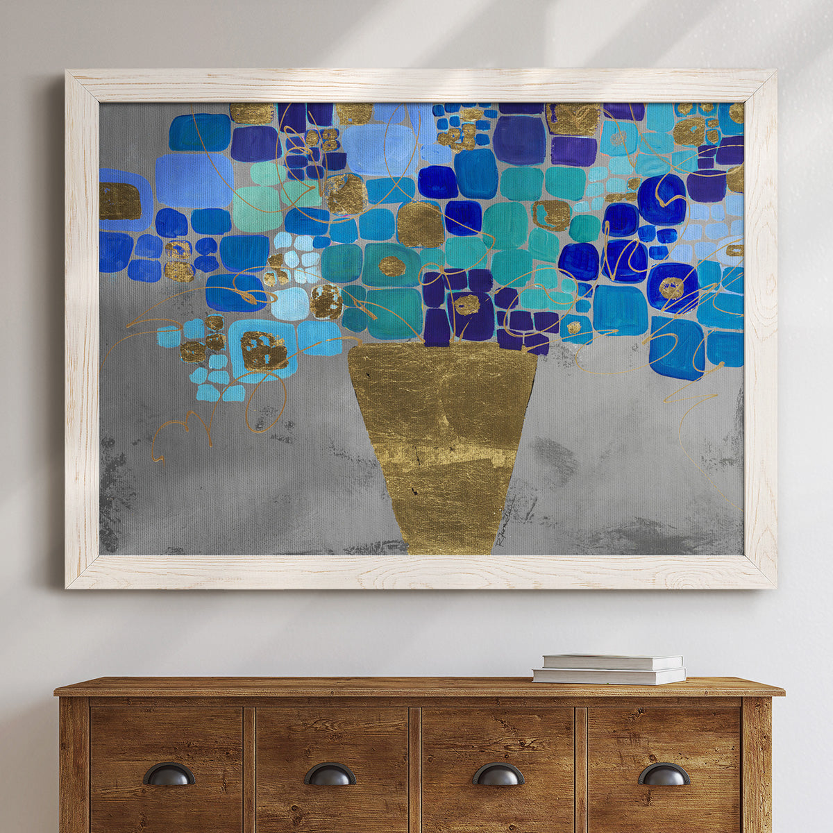 Blue Love-Premium Framed Canvas - Ready to Hang