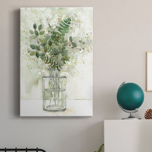 Delicate Greenery I Premium Gallery Wrapped Canvas - Ready to Hang