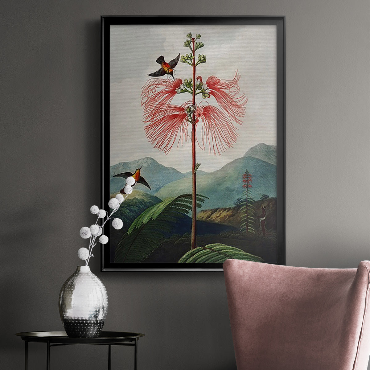 Temple of Flora VIII Premium Framed Print - Ready to Hang