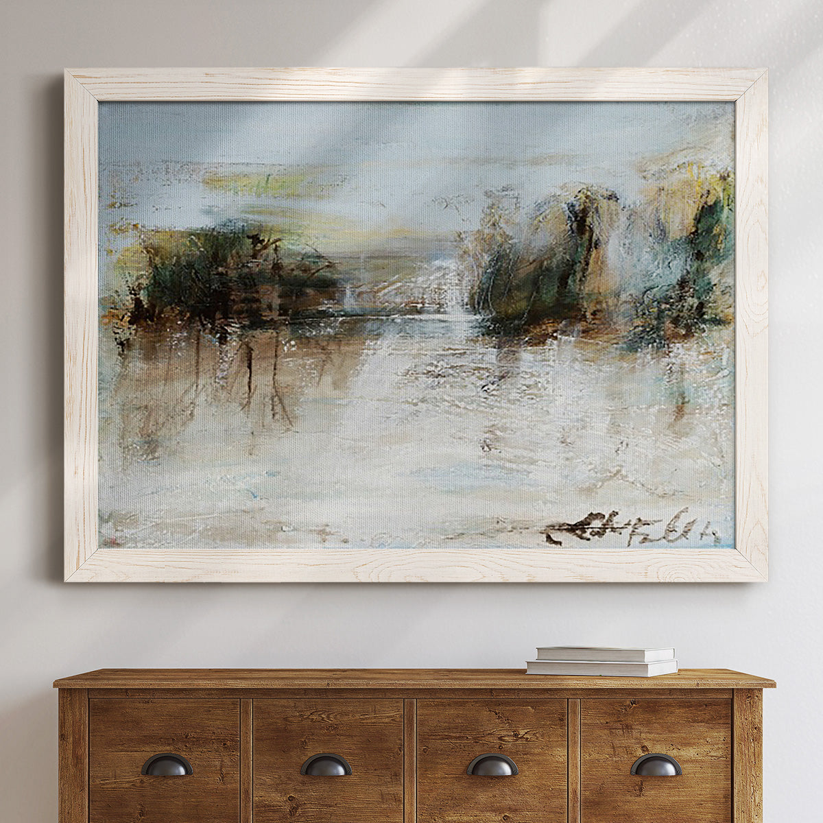 Wintery Horizon I-Premium Framed Canvas - Ready to Hang