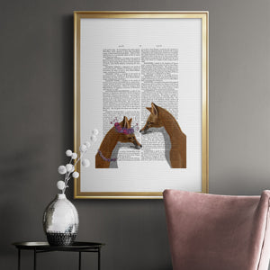 Fox Lovers Premium Framed Print - Ready to Hang