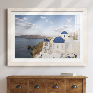 Santorini View-Premium Framed Print - Ready to Hang