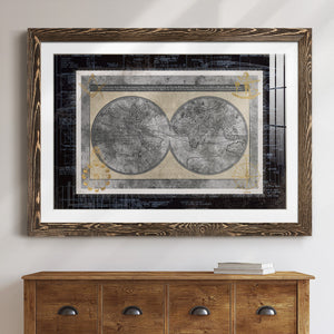 Night World Blueprint-Premium Framed Print - Ready to Hang