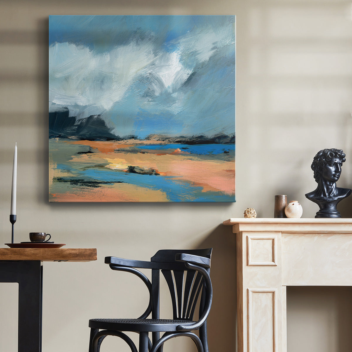 Blue Inlet I-Premium Gallery Wrapped Canvas - Ready to Hang
