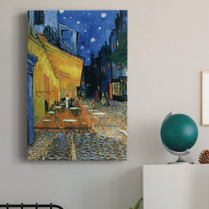 CafÃ© Terrace at Night - Canvas Art Print